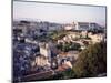 Evening, Largo De Graca Area of the City from Castelo De Sao Jorge, Lisbon, Portugal, Europe-Sylvain Grandadam-Mounted Photographic Print