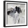 Evening Leaving-Clayton Rabo-Framed Giclee Print