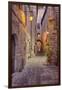 Evening Light Along a Back Alley of Assisi-Terry Eggers-Framed Photographic Print