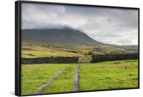 Evening Light at Ingleborough Mountain-Markus Lange-Framed Photographic Print