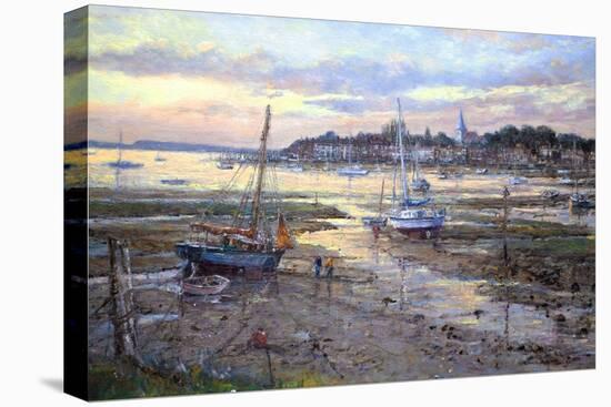 Evening Light- Bosham, 2011-John Sutton-Stretched Canvas