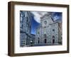 Evening light. Duomo Santa Maria del Fiore. Tuscany, Italy.-Tom Norring-Framed Photographic Print