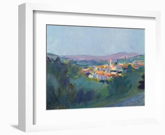 Evening Light in Provence, 1992-Pamela Scott Wilkie-Framed Giclee Print