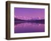 Evening Light on Alaska Range from Wonder Lake, Denali National Park, Alaska, USA-Darrell Gulin-Framed Photographic Print