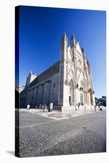 Evening Light on Cathedral of Orvieto-Terry Eggers-Stretched Canvas