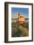 Evening light on Coquille River Lighthouse, Bullards Oregon State Park, Oregon-Darrell Gulin-Framed Photographic Print