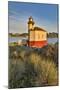 Evening light on Coquille River Lighthouse, Bullards Oregon State Park, Oregon-Darrell Gulin-Mounted Photographic Print