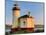 Evening light on Coquille River Lighthouse, Bullards Oregon State Park, Oregon-Darrell Gulin-Mounted Photographic Print