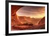 Evening light on False Kiva, Island in the Sky, Canyonlands National Park, Utah, USA-Russ Bishop-Framed Photographic Print