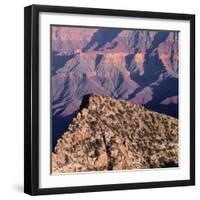 Evening Light on Freya Castle, Grand Canyon National Park-John Barger-Framed Photographic Print