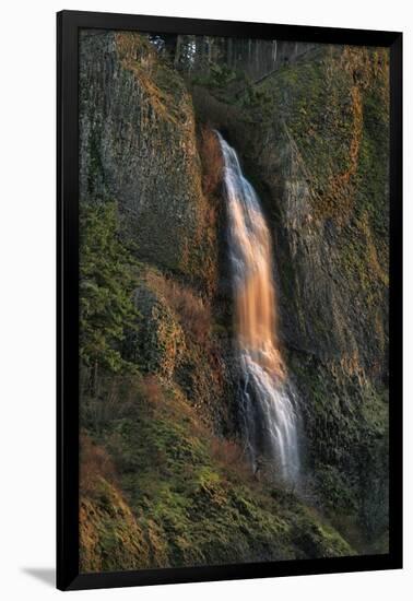 Evening Light on Mist Falls-Steve Terrill-Framed Photographic Print