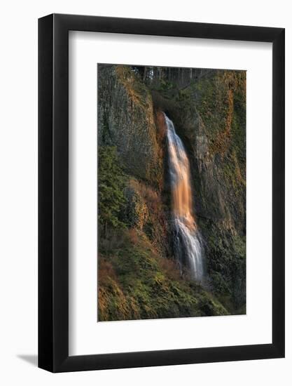 Evening Light on Mist Falls-Steve Terrill-Framed Photographic Print