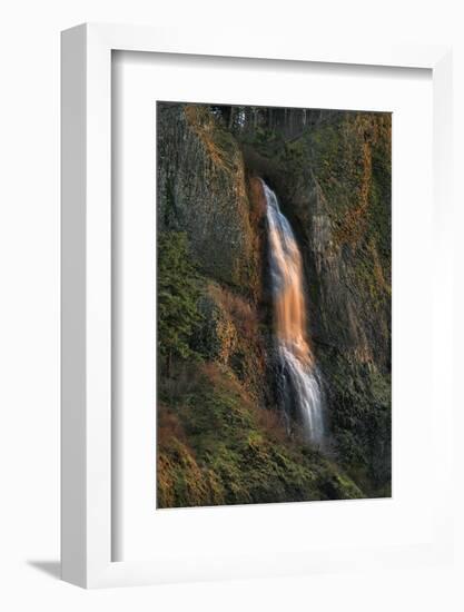 Evening Light on Mist Falls-Steve Terrill-Framed Photographic Print