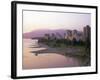 Evening Light on Sunset Beach Park in English Bay, British Columbia, Canada-Pearl Bucknell-Framed Photographic Print