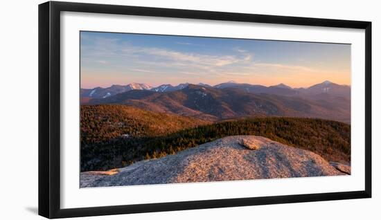 Evening Light on the Adirondack High Peaks, Adirondack Mountains, Adirondack Park-null-Framed Photographic Print