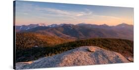 Evening Light on the Adirondack High Peaks, Adirondack Mountains, Adirondack Park-null-Stretched Canvas