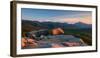 Evening Light on the Balanced Rocks on Pitchoff Mountain, Adirondack Park, New York State, USA-null-Framed Photographic Print