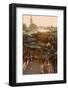 Evening Light on the Busy Square of Place Jemaa El-Fna-Martin Child-Framed Photographic Print