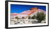 Evening light on the Cockscomb, Grand Staircase-Escalante National Monument, Utah, USA-Russ Bishop-Framed Photographic Print