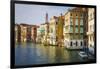 Evening light on the Grand Canal, Venice, Veneto, Italy-Russ Bishop-Framed Photographic Print