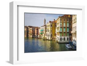 Evening light on the Grand Canal, Venice, Veneto, Italy-Russ Bishop-Framed Photographic Print