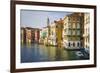 Evening light on the Grand Canal, Venice, Veneto, Italy-Russ Bishop-Framed Premium Photographic Print