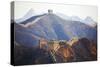 Evening Light on the Great Wall of China-Terry Eggers-Stretched Canvas