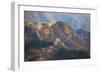 Evening Light on the Great Wall of China-Terry Eggers-Framed Photographic Print