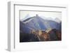 Evening Light on the Great Wall of China-Terry Eggers-Framed Photographic Print