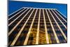 Evening Light on the Pnc Bank Building in Downtown Wilmington, Delaware.-Jon Bilous-Mounted Photographic Print