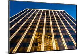 Evening Light on the Pnc Bank Building in Downtown Wilmington, Delaware.-Jon Bilous-Mounted Photographic Print