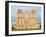 Evening light on the West Front, Wells Cathedral, Wells, Somerset, England, United Kingdom, Europe-Jean Brooks-Framed Photographic Print