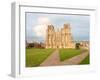 Evening light on the West Front, Wells Cathedral, Wells, Somerset, England, United Kingdom, Europe-Jean Brooks-Framed Photographic Print