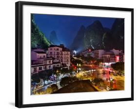 Evening Light on Yangshuo, China-Darrell Gulin-Framed Photographic Print