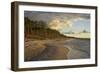 Evening Light over the Western Beach of Darss Peninsula-Uwe Steffens-Framed Photographic Print