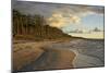 Evening Light over the Western Beach of Darss Peninsula-Uwe Steffens-Mounted Photographic Print