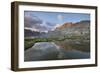 Evening light over Titcomb Basin, Bridger Wilderness, Wind River Range, Wyoming.-Alan Majchrowicz-Framed Photographic Print