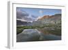 Evening light over Titcomb Basin, Bridger Wilderness, Wind River Range, Wyoming.-Alan Majchrowicz-Framed Photographic Print