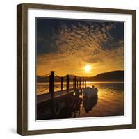 Evening Light, Ullswater-Adrian Campfield-Framed Photographic Print