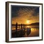 Evening Light, Ullswater-Adrian Campfield-Framed Photographic Print