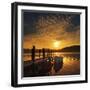 Evening Light, Ullswater-Adrian Campfield-Framed Photographic Print