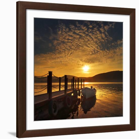 Evening Light, Ullswater-Adrian Campfield-Framed Photographic Print