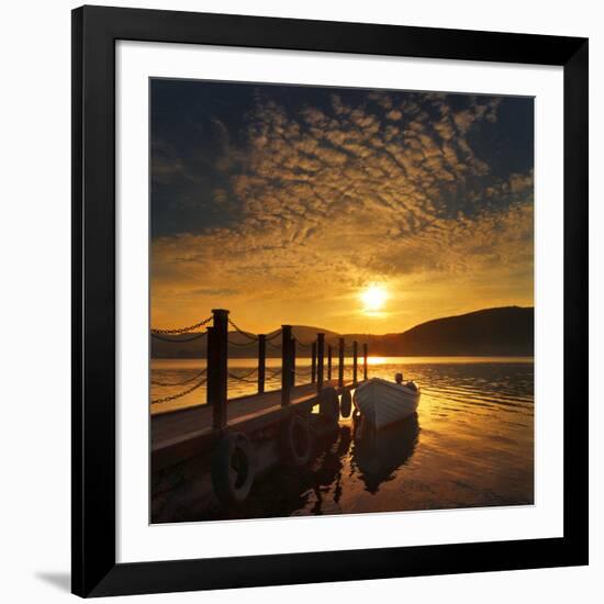 Evening Light, Ullswater-Adrian Campfield-Framed Photographic Print