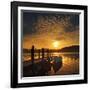 Evening Light, Ullswater-Adrian Campfield-Framed Photographic Print