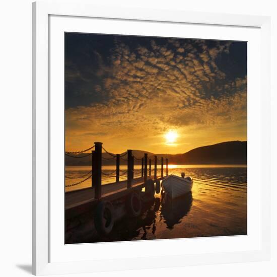 Evening Light, Ullswater-Adrian Campfield-Framed Photographic Print