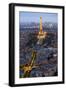 Evening light with Paris as seen from above-Darrell Gulin-Framed Photographic Print