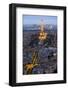 Evening light with Paris as seen from above-Darrell Gulin-Framed Photographic Print