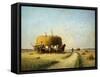 Evening Light-Charles Clair-Framed Stretched Canvas