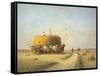 Evening Light-Charles Clair-Framed Stretched Canvas