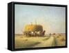 Evening Light-Charles Clair-Framed Stretched Canvas